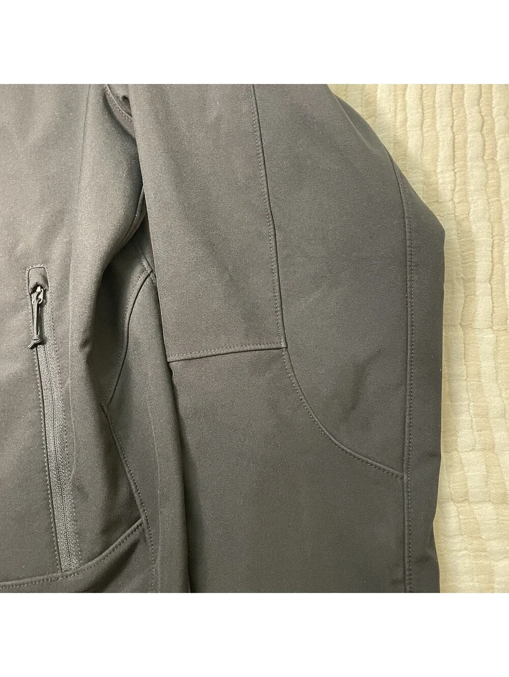 The North Face Mens Soft Shell Jacket Size XL Black *Read